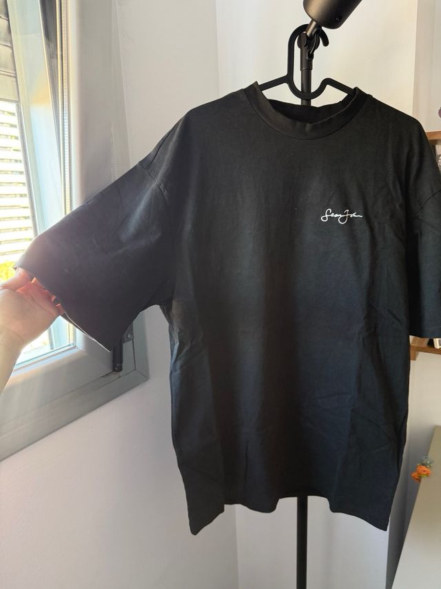 Camiseta Sean John Negra Coche Vintage