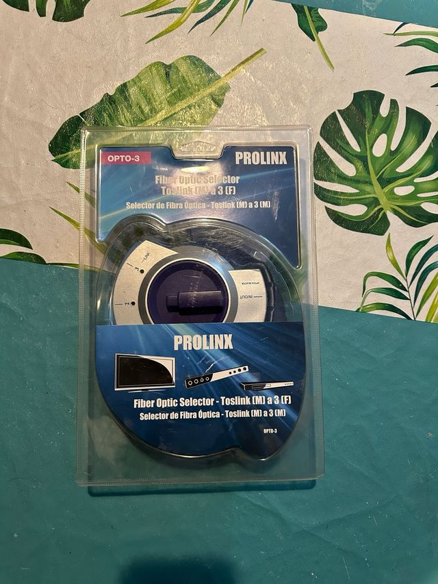 PROLINX OPTO-3 Selector Fibra Óptica Toslink
