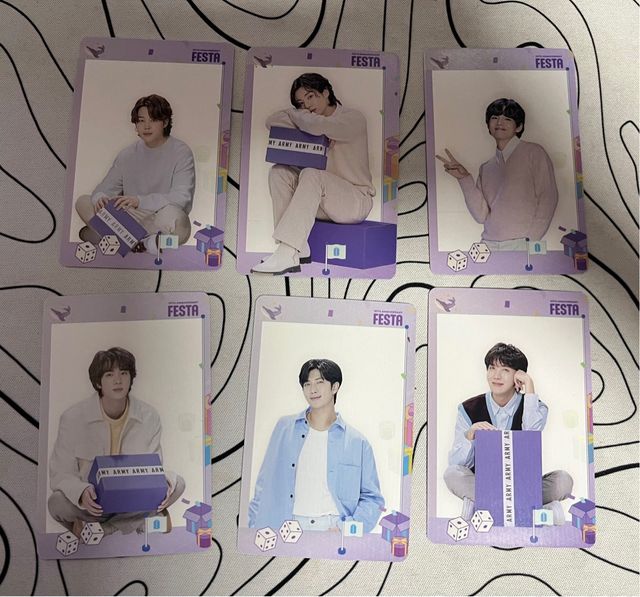 Photocards BTS FESTA (No originales)