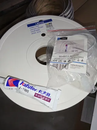 Tira LED 220V. 12 metros