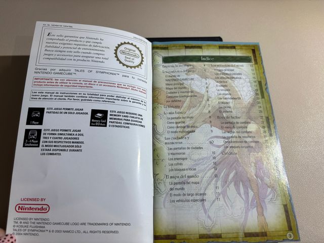 Tales of Symphonia GameCube PAL Completo