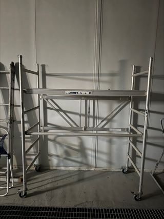 Andamio aluminio torre trabajo móvil