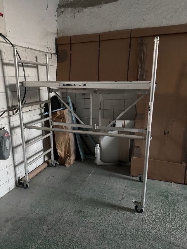 Andamio aluminio torre trabajo móvil