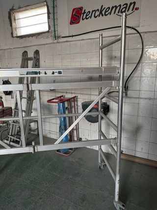 Andamio aluminio torre trabajo móvil
