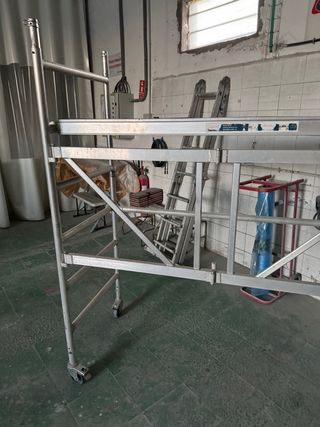 Andamio aluminio torre trabajo móvil