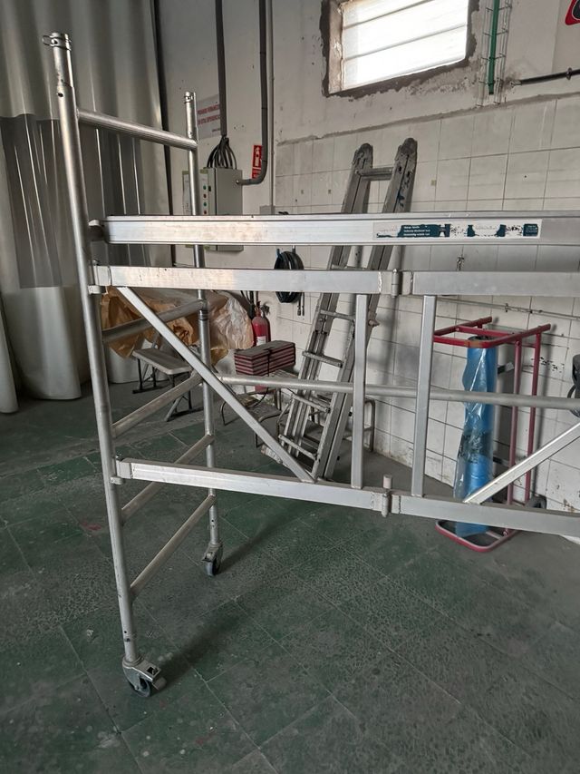 Andamio aluminio torre trabajo móvil