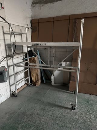 Andamio aluminio torre trabajo móvil