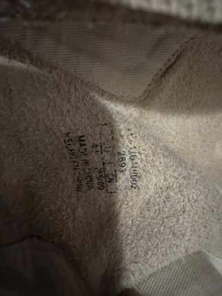 Botines Zara Piel Crema Talla 41