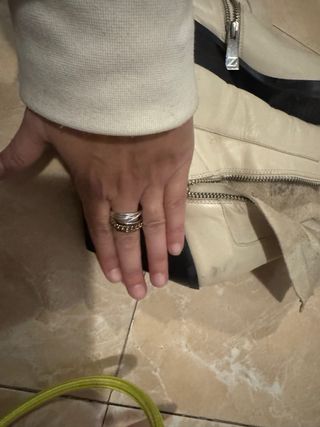 Botines Zara Piel Crema Talla 41