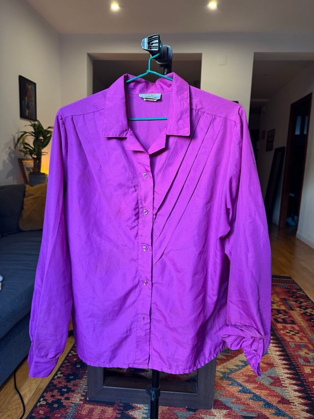 Blusa morada vintage
