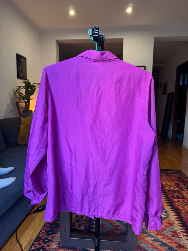 Blusa morada vintage