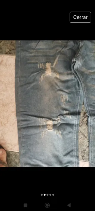 Pantalón vaquero hombre T.48