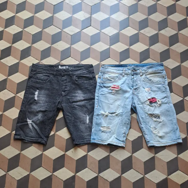 Bermuda jeans uomo BEXEUR DES RUES - taglia 38