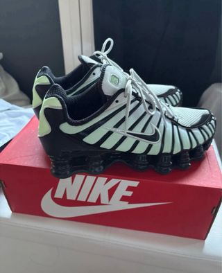 Nike Shox TL Negro Blanco
