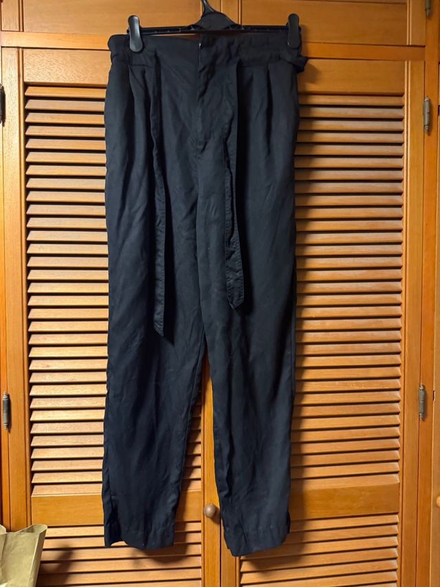 Pantalón negro H&M mujer