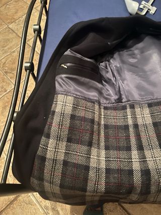 Cappotto uomo blu scuro