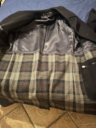 Cappotto uomo blu scuro