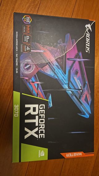 Tarjeta Gráfica RTX 3070 Aorus