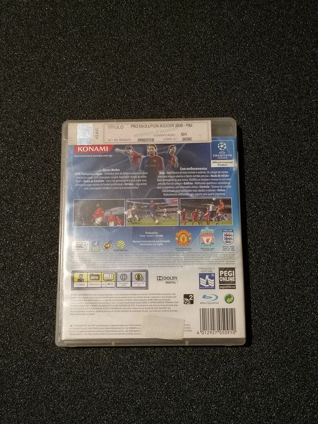 Pro Evolution Soccer 2009 PS3
