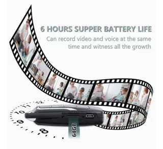 Cámara Espía / Llave Coche 1080p