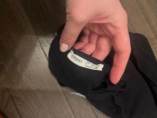 Sujetador deportivo Oysho Negro S