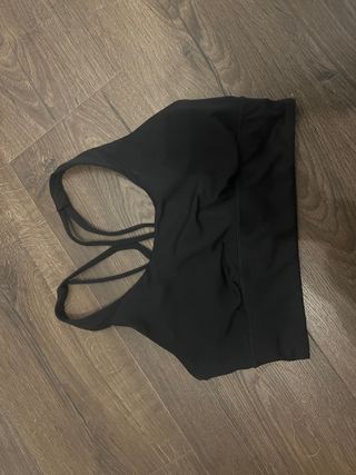 Sujetador deportivo Oysho Negro S