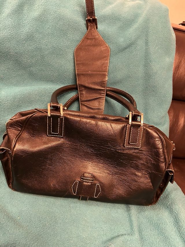 Bolso Loewe Negro Estilo Maletín Médico