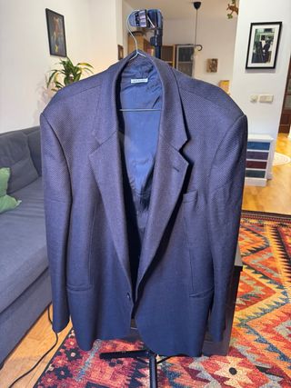 Abrigo Armani Azul Marino