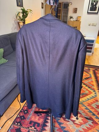 Abrigo Armani Azul Marino