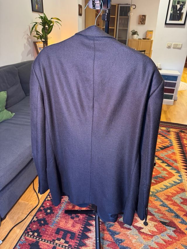 Abrigo Armani Azul Marino