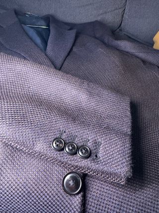 Abrigo Armani Azul Marino