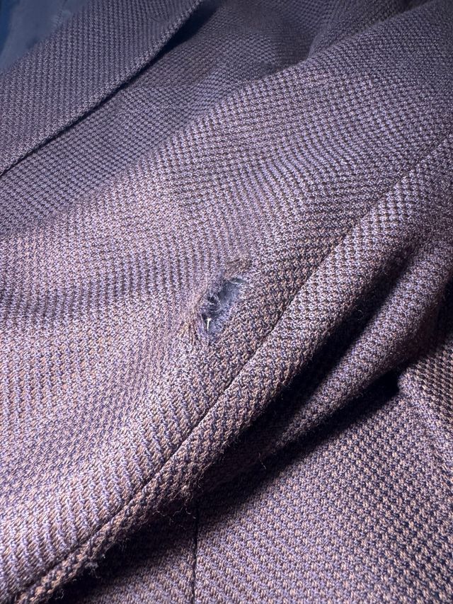 Abrigo Armani Azul Marino