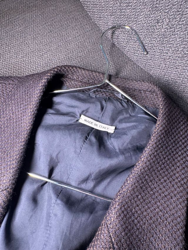 Abrigo Armani Azul Marino