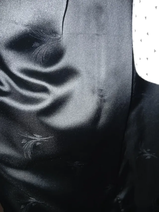 Abrigo de astracán negro