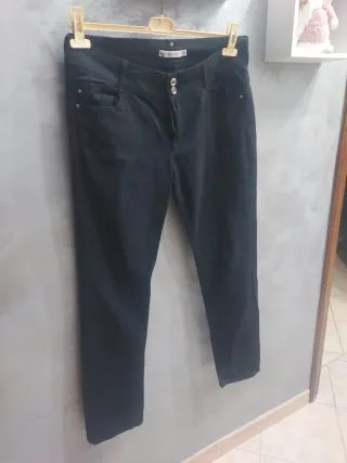 Jeans donna elasticizzati neri