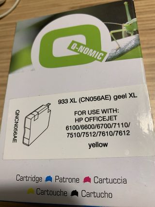 Cartucho HP CN056AE Amarillo XL