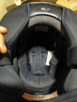 Casco Moto fibra HJC FG-17 Talla M