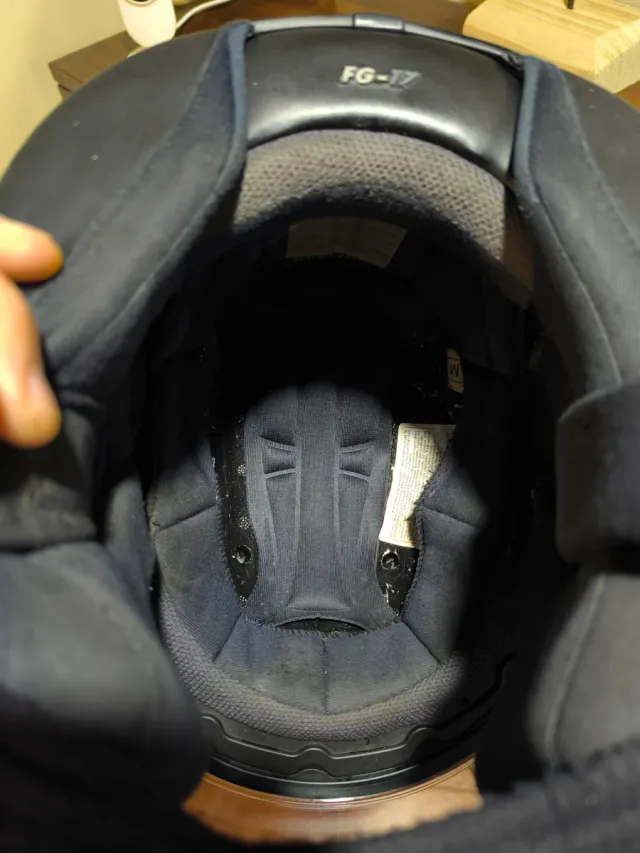 Casco Moto fibra HJC FG-17 Talla M