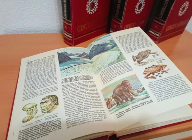 4 libros de Ciencias Naturales