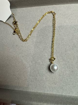 Colar Aço Inoxidável com Pérola