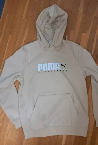 Sudadera Puma Beige