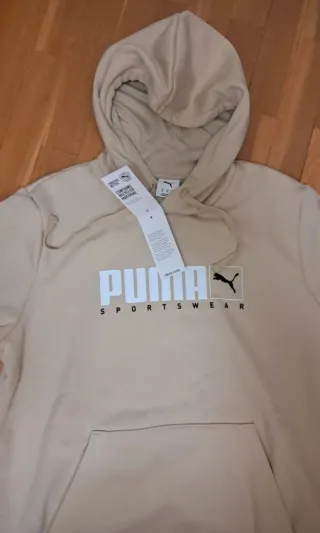 Sudadera Puma Beige