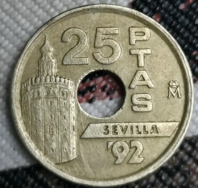 25 Pesetas Sevilla Expo 92
