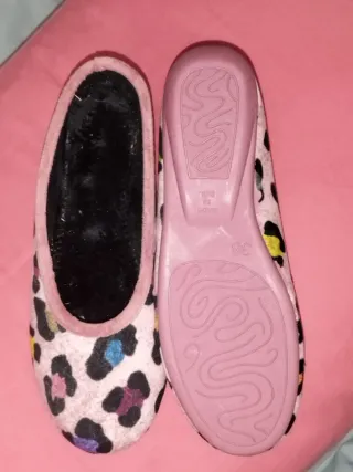 Zapatillas leopardo talla 38 cálidas invierno esp