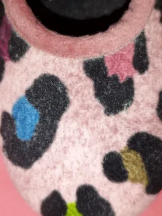 Zapatillas leopardo talla 38 cálidas invierno esp
