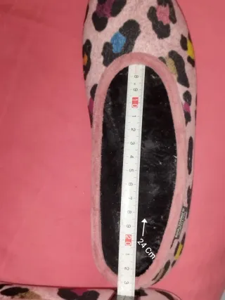 Zapatillas leopardo talla 38 cálidas invierno esp