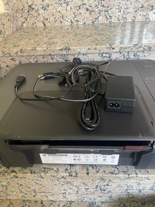 Impresora Escáner HP Negra/Gris