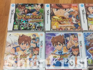 Cajas Inazuma Eleven DS y 3DS