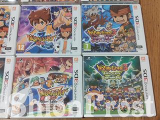 Cajas Inazuma Eleven DS y 3DS