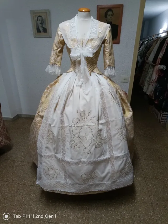 Vestido fallera lote COMPLETO